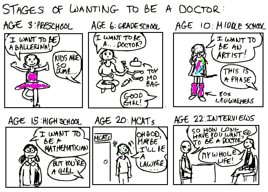 i want to be a doctor