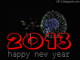 Gambar Animasi Happy New Year 2013