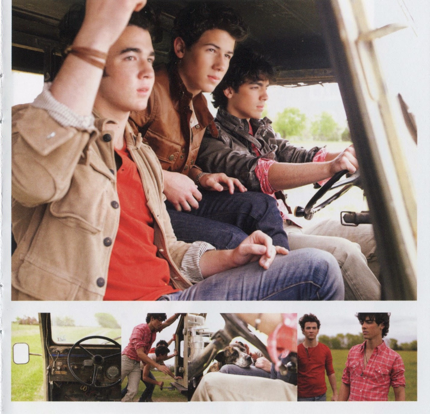 Encarte Jonas Brothers Lines, Vines And Trying Times