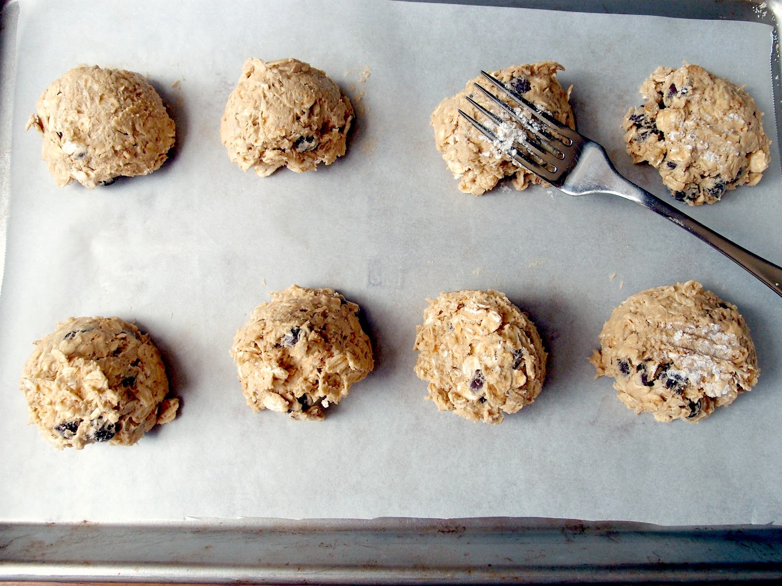 Milk and Honey Choc Oatmeal Cookies