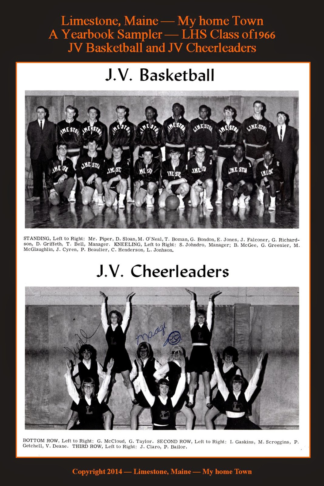 Limestone, Maine My Home Town Limestone High School Class of