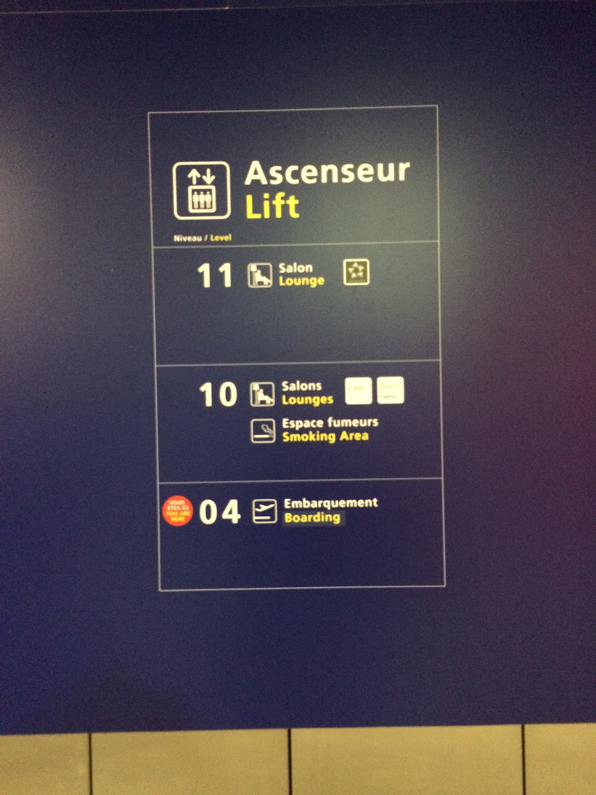 Salon Lounge Premiere Air France Terminal 1 Charles De Gaulle Airport