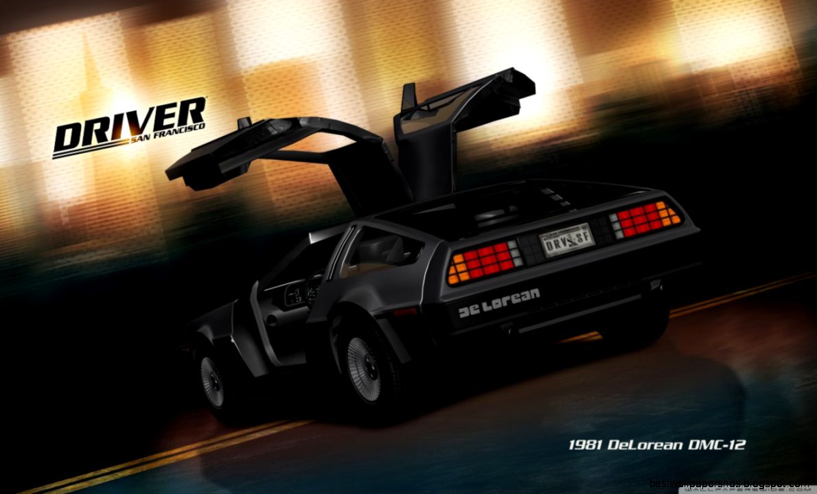Driver San Francisco DeLorean DMC12 HD desktop wallpaper Driver San Francisco DeLorean DMC12 HD desktop wallpaper