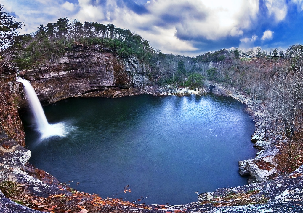 Travel Trip Journey DeSoto Falls, Alabama