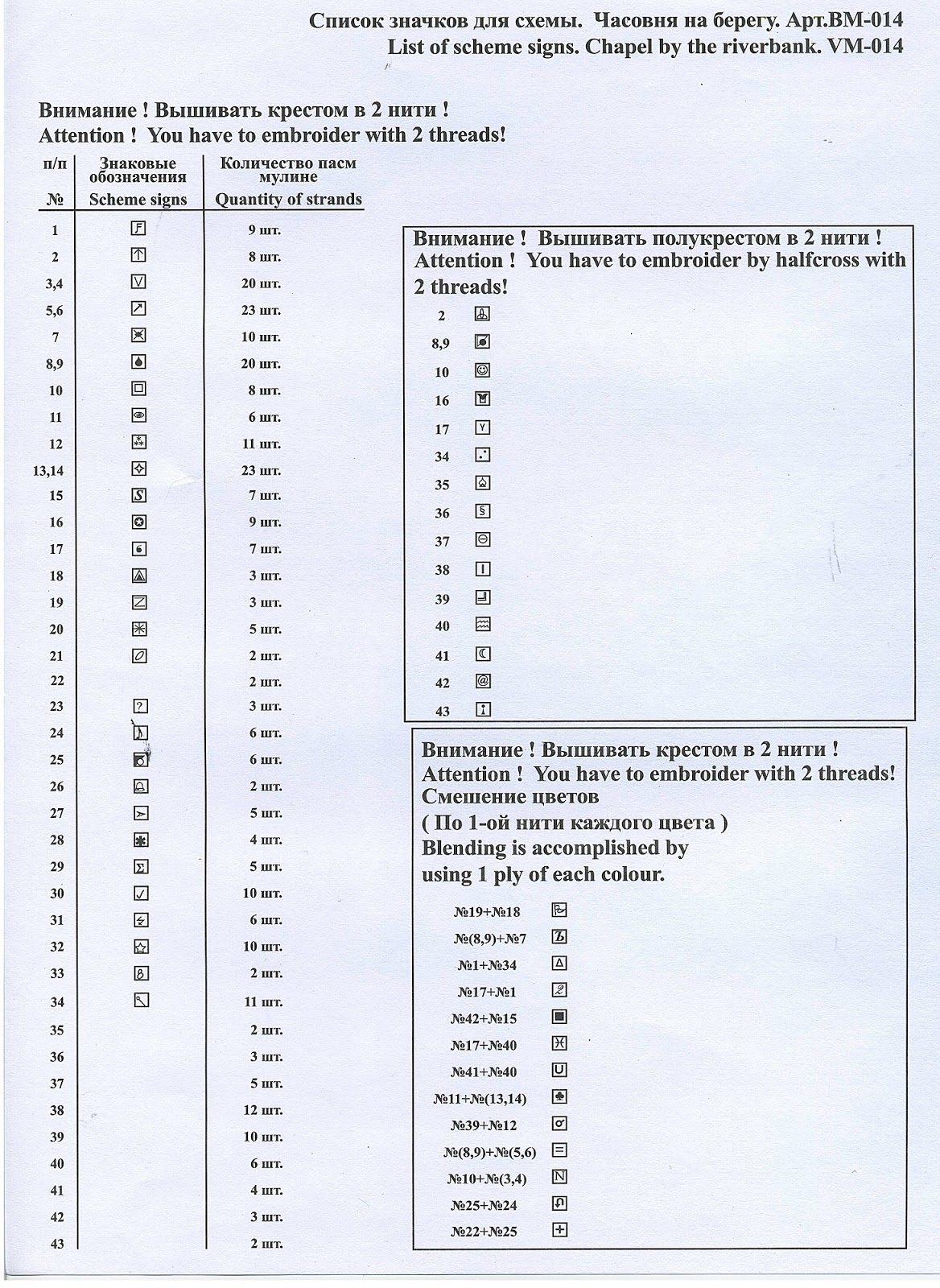Схема вышивки Часовня на берегу Схема вышивки Часовня на берегу
