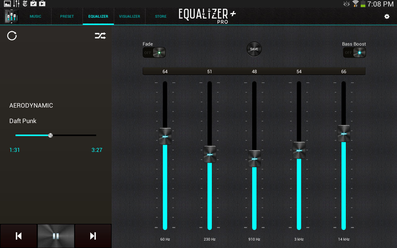 Equalizer + Pro (Music Player) [paid apps]