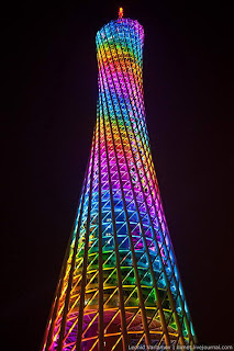 Guangzhou TV Tower - menara tertinggi di dunia