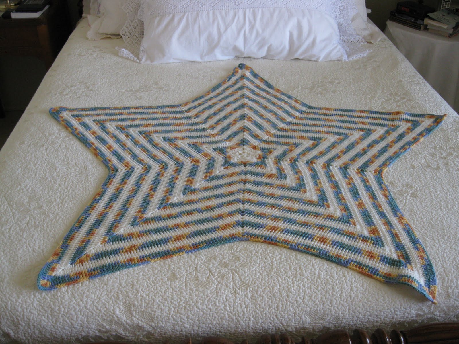 Creative Quest Finished Baby Star Blanket
