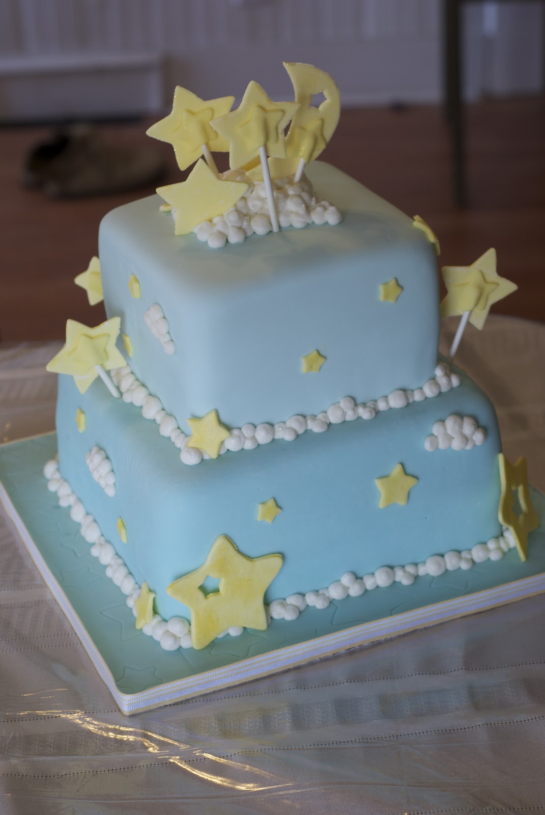 Image Twinkle Little Star Baby Shower Cake Download