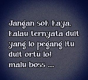 sindiran pedas
