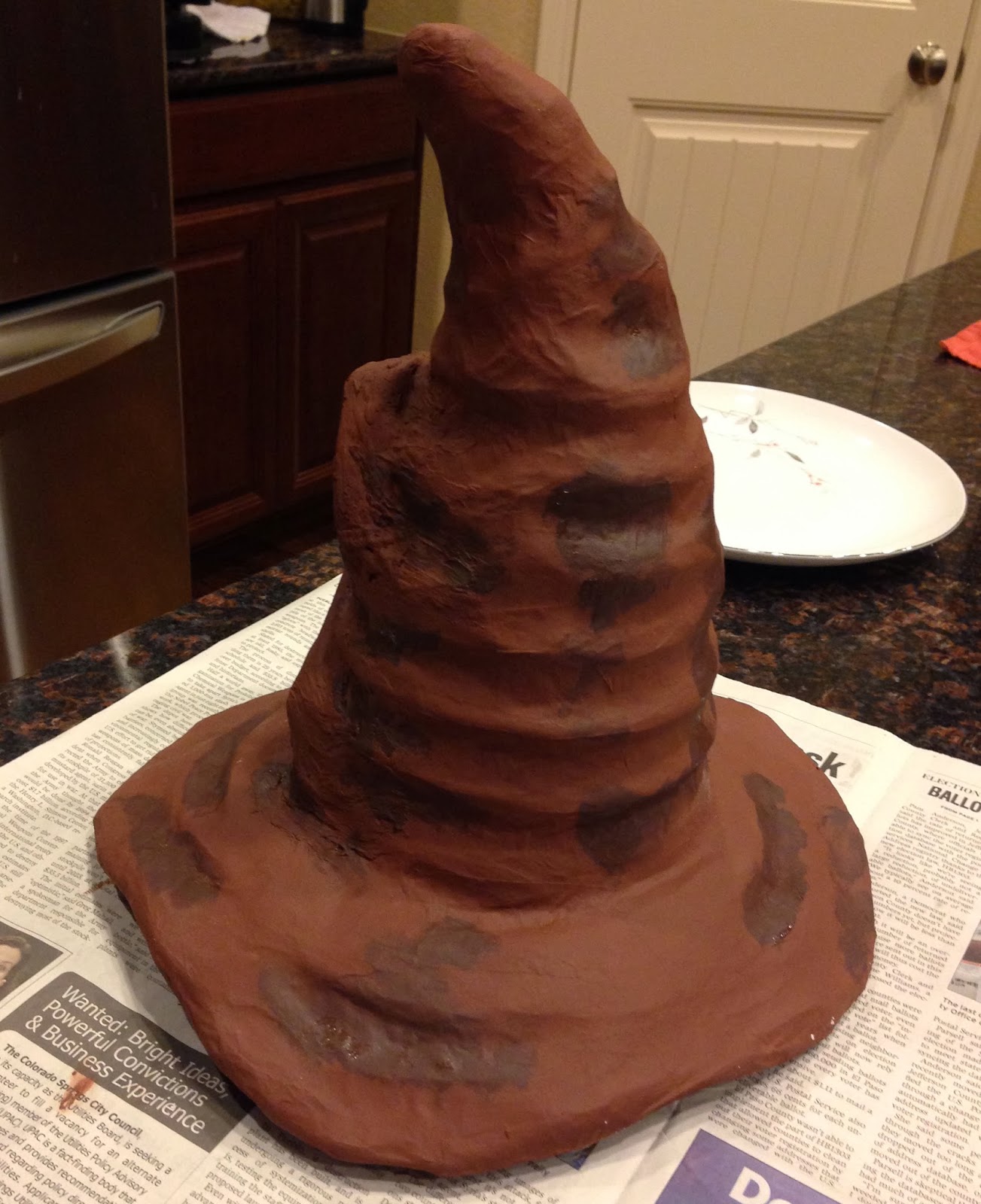 Homemaking For Today's Mom Making a Harry Potter Sorting Hat