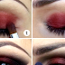 Alluring Red & Black Eyeshadow Tutorial