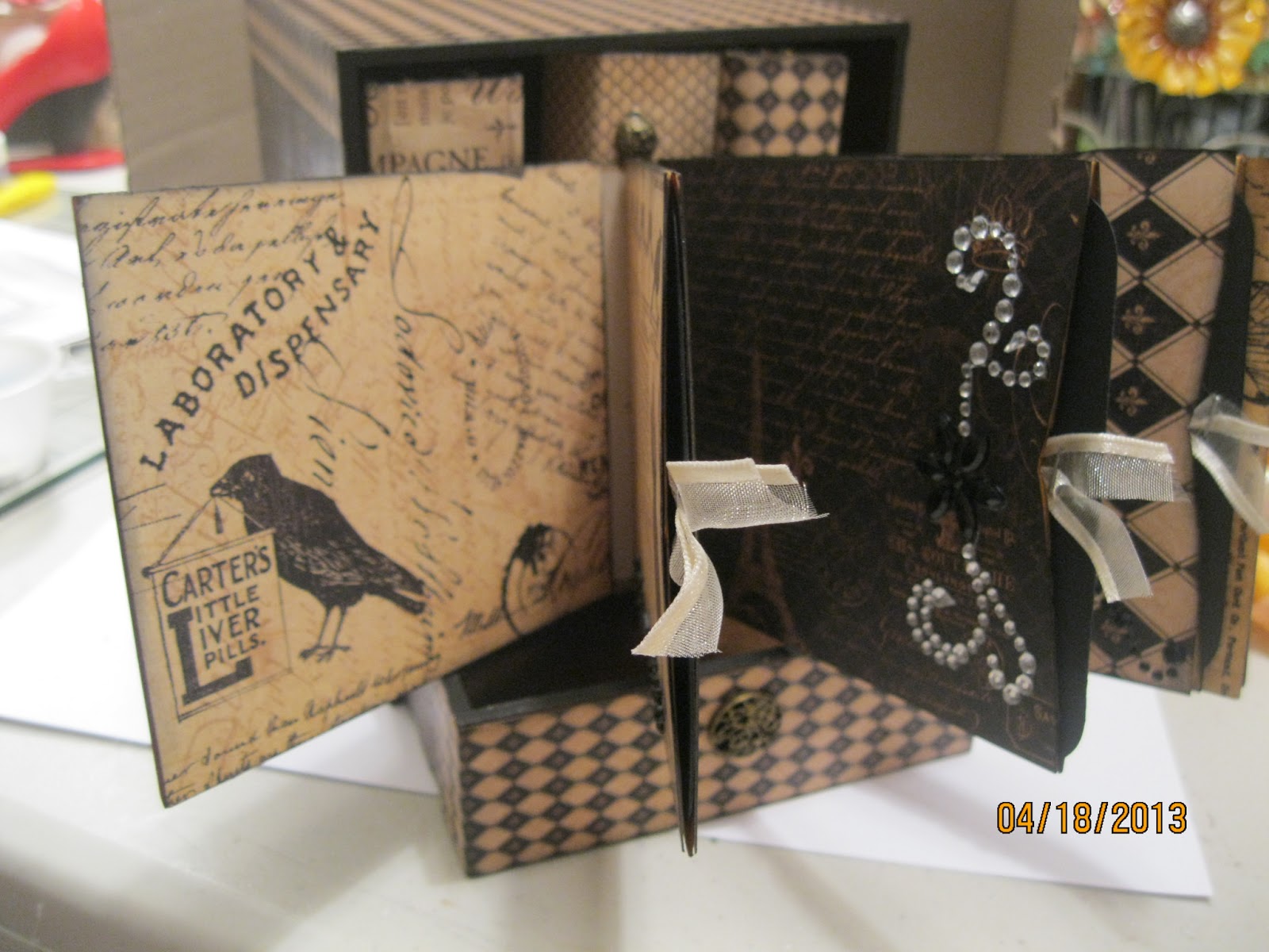 Ginas Designs Mini Album Display Case by Kathi
