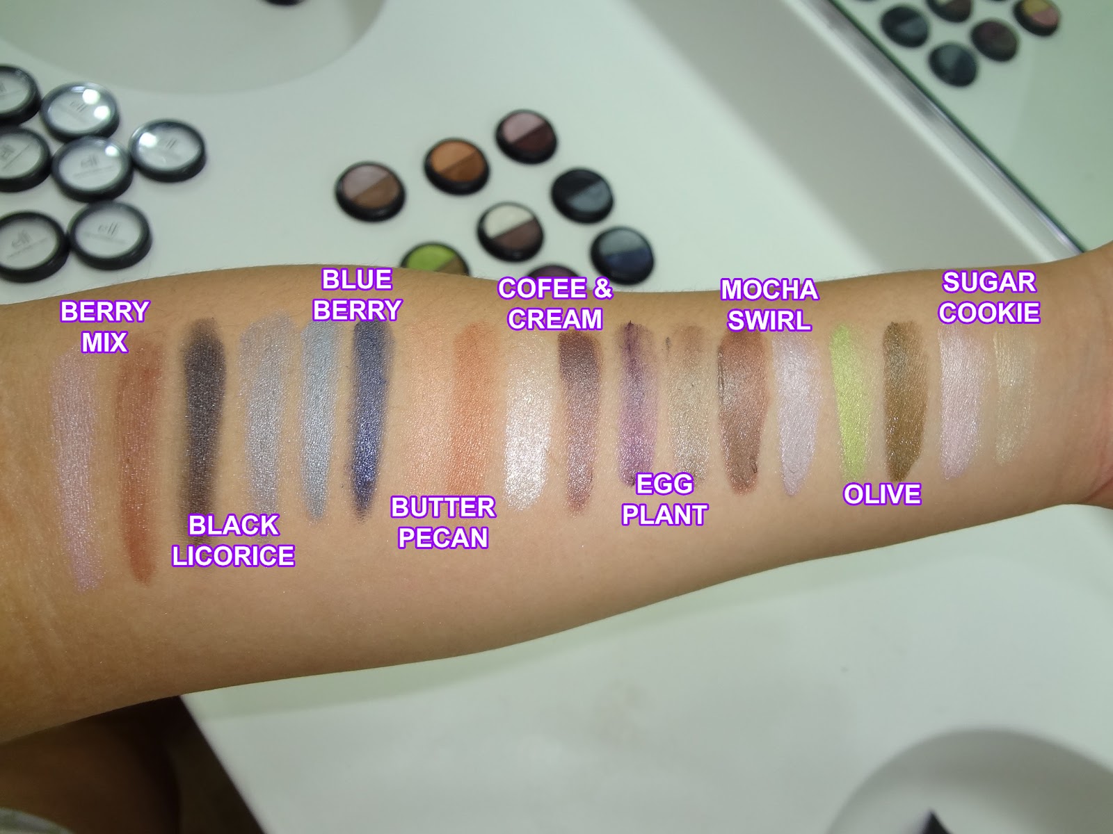 Tellmiluv's Blog ELF Essential Duo Cream Eyeshadows Review