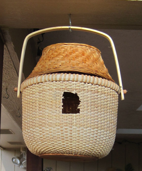 Stuff You Can't Have Basket Bird Houses