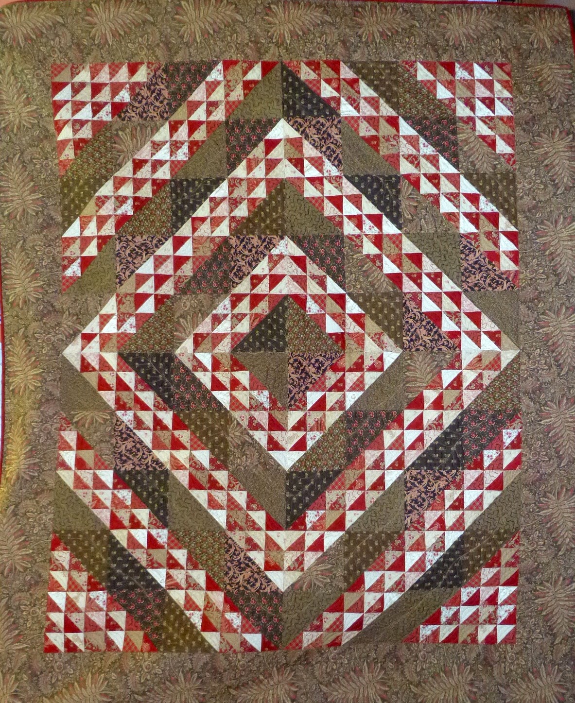 Linda's Quiltmania Mill Book Series Quilt