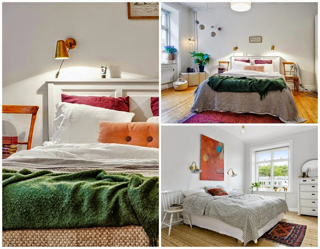 Decoración Fácil: #Tendencia, apliques de pared en dormitorios