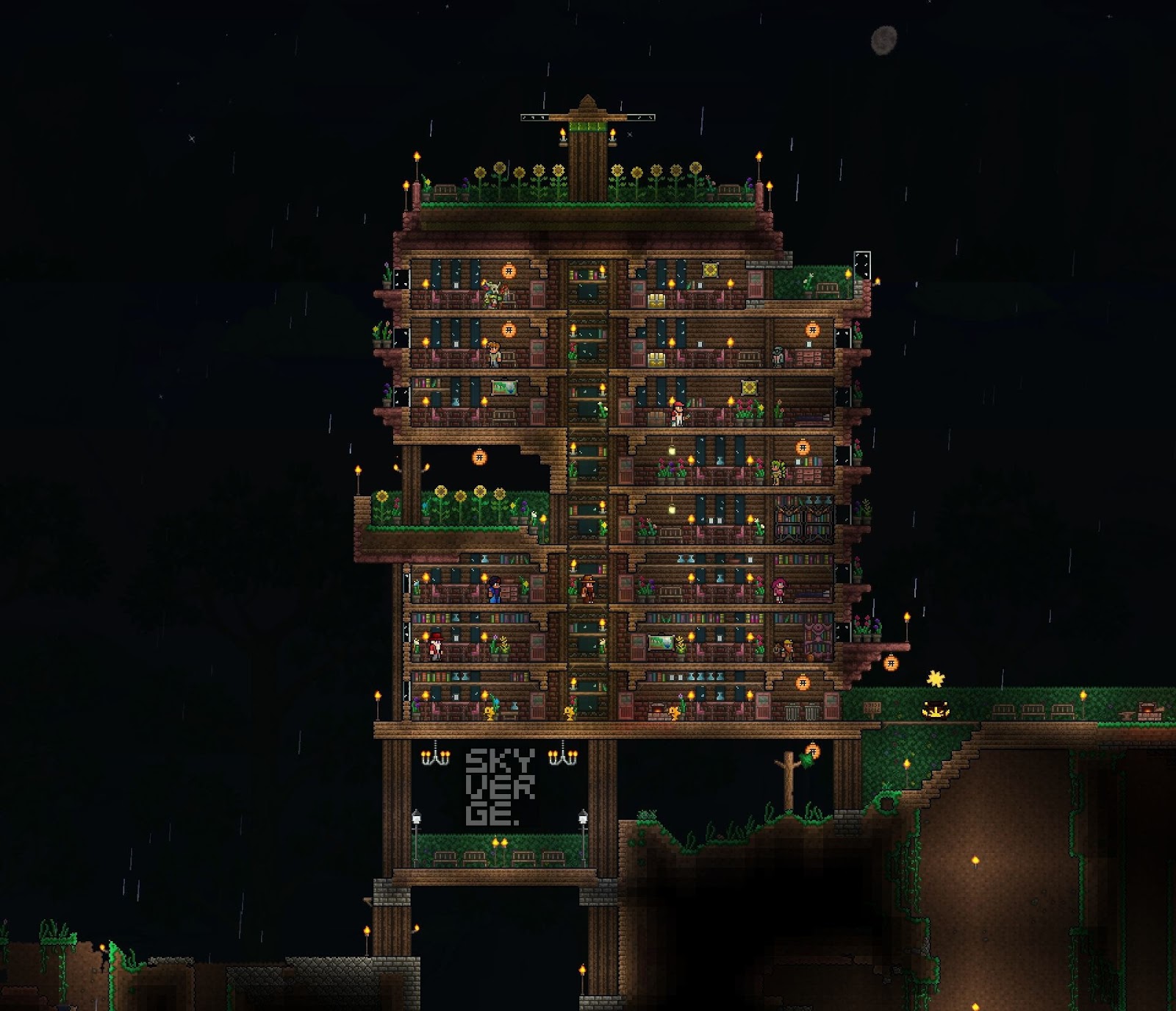 fancy terraria npc house designs fancy terraria npc house designs