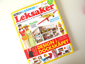 Copy of the magazine Retro Klassiker Leksaker Design i Dockskåpet