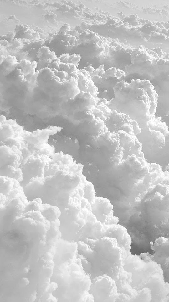 Fluffy Soft White Clouds  Android Best Wallpaper