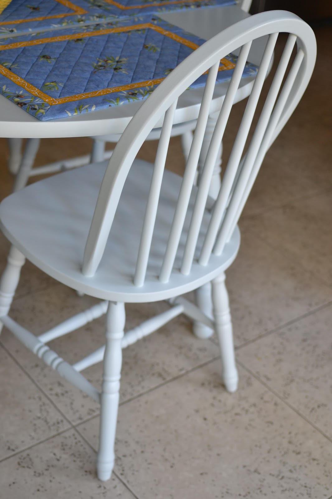 The Eibls Painting Our Kitchen Table