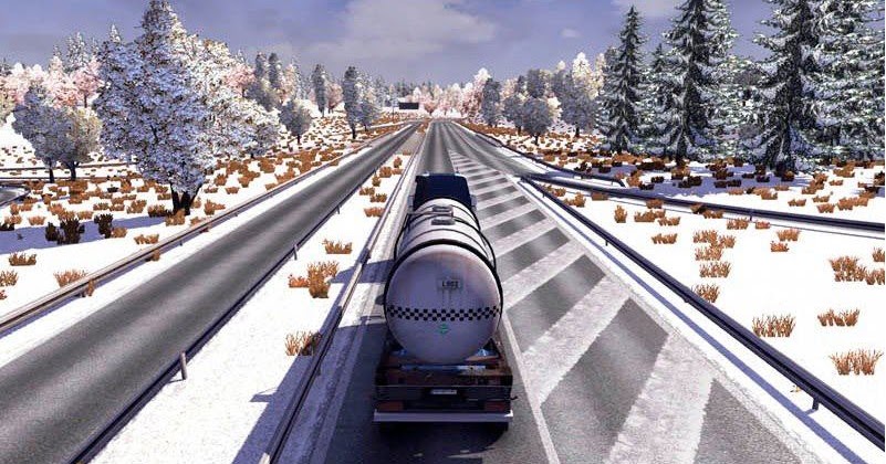 Tek Link İndir Kıs modu yaması Euro truck simulator 2