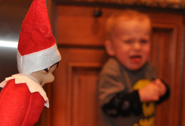 Scary Christmas Bunny