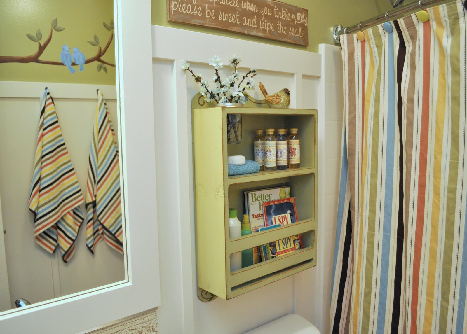 Wood you like to craft? Bathroom Mason Jar Shelf