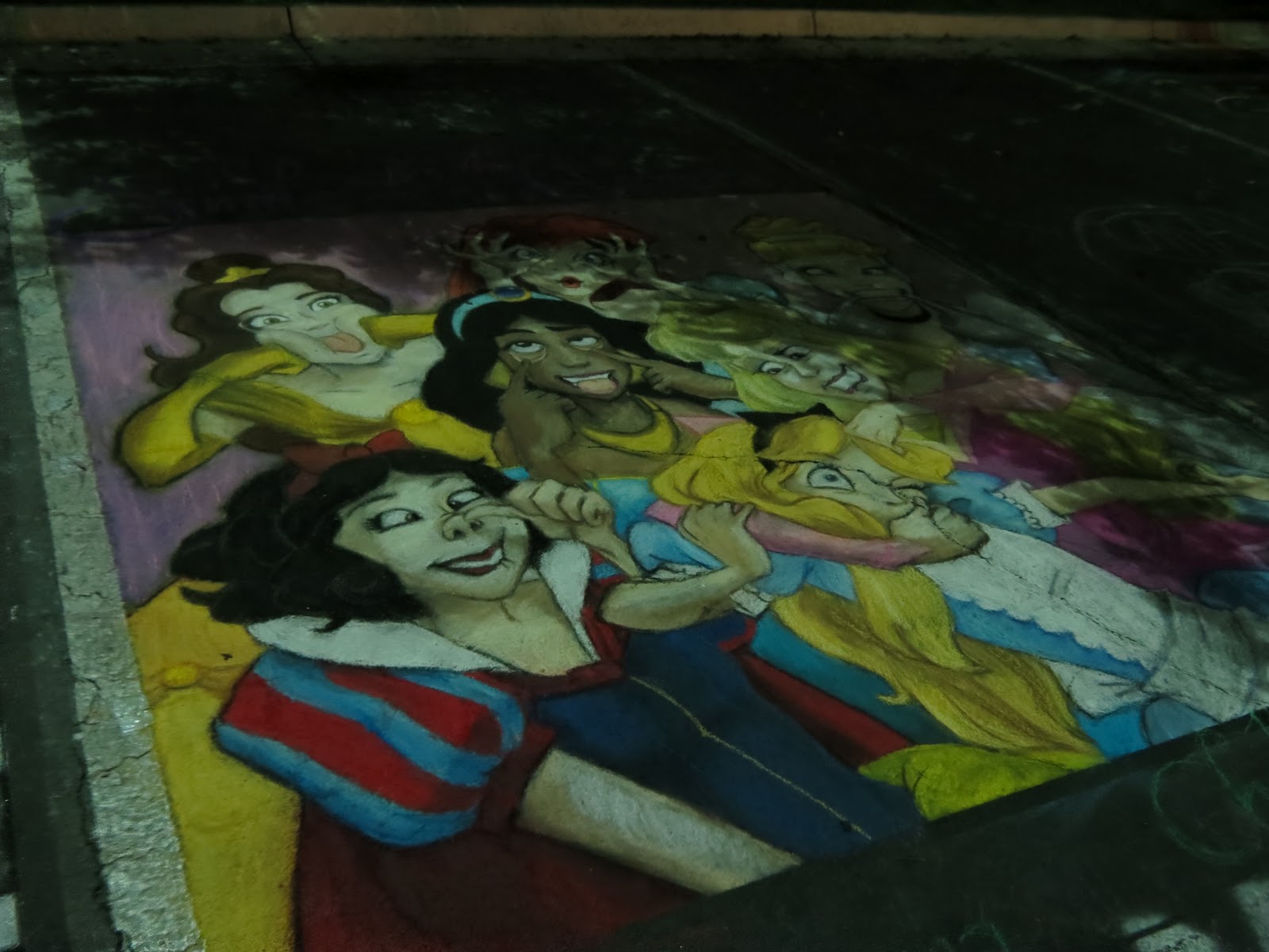 La Joie de Vivre Chalk the Block at Riverwoods