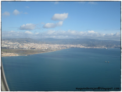 malaga desde el aire