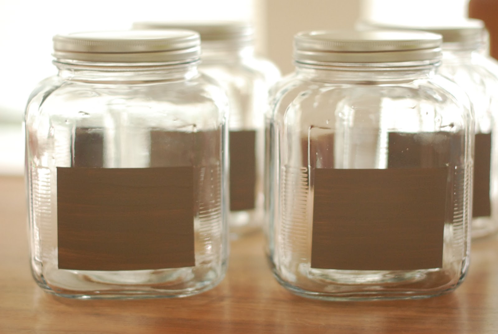 h.appel Label Jars With Chalkboard Paint