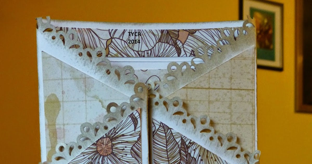 The Yellow Craft Room Double Zig Zag Card Tutorial