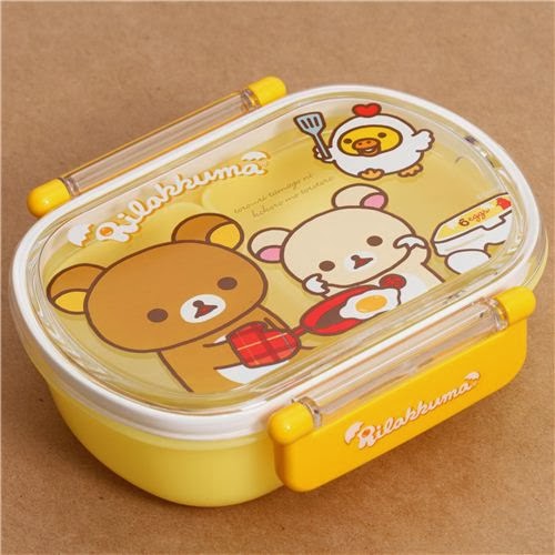 I love Kawaii Rilakkuma Lunch Box