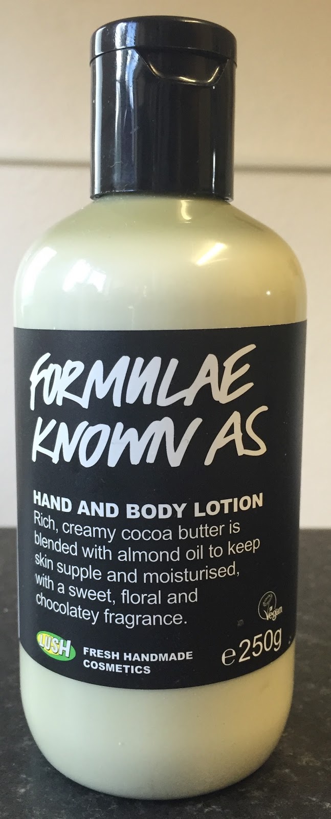 All Things Lush UK Charity Pot / Formulae Known As Body Lotion