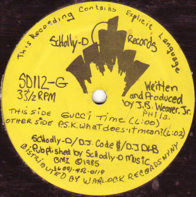 Schoolly D – P.S.K. – What Does It Mean (VLS) (1985) (320 kbps)