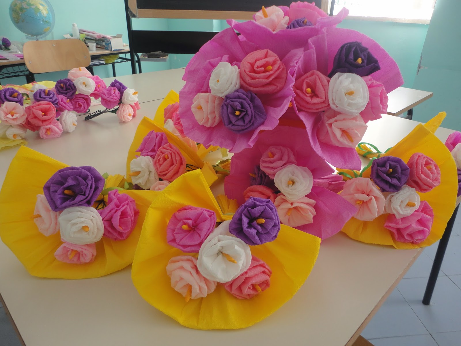 Babun E Altro Come Creare I Fiori Di Carta Crespa
