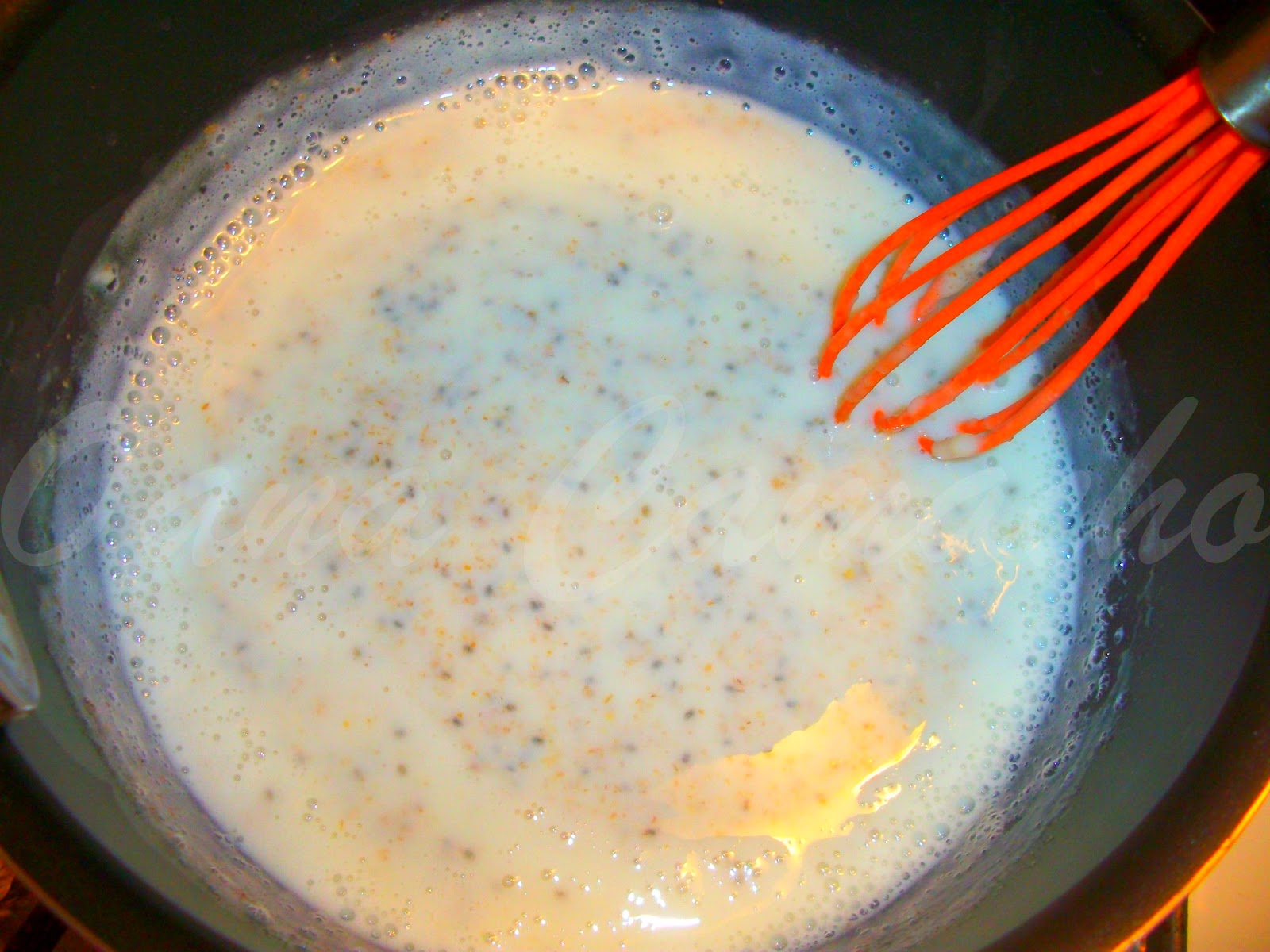 Cooking with love ! Tarate cu lapte si seminte de chia (Porridge with