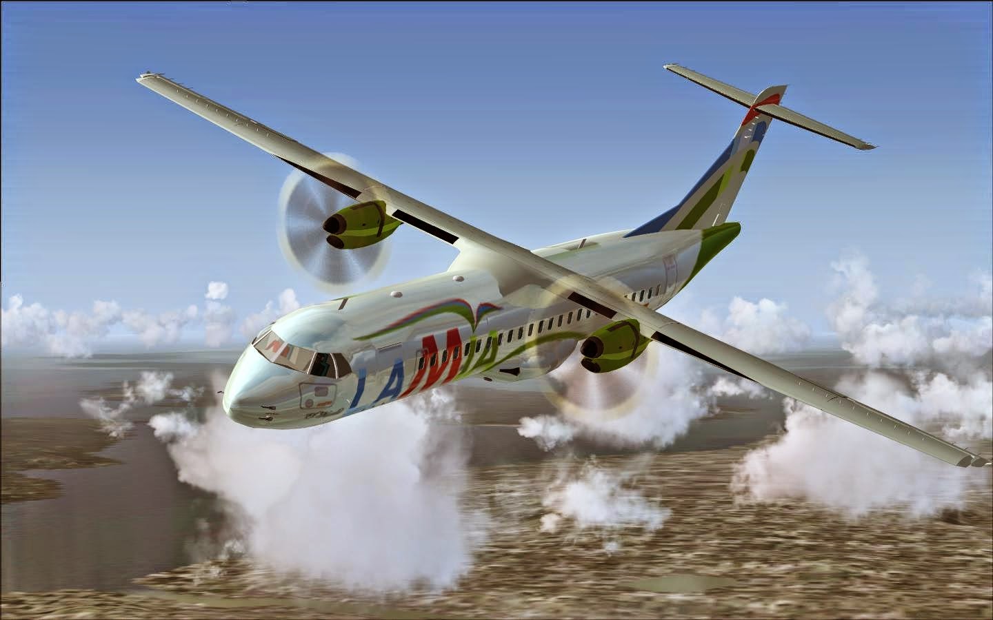 .FS PRO BRASIL SERVER. FS2004/FSX ATR 42500 72500 Pack