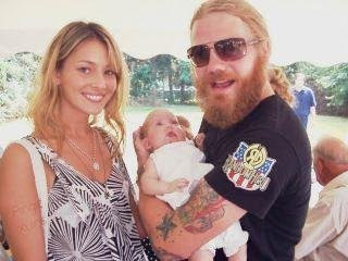 girlfriends of ryan dunn, angie and baby