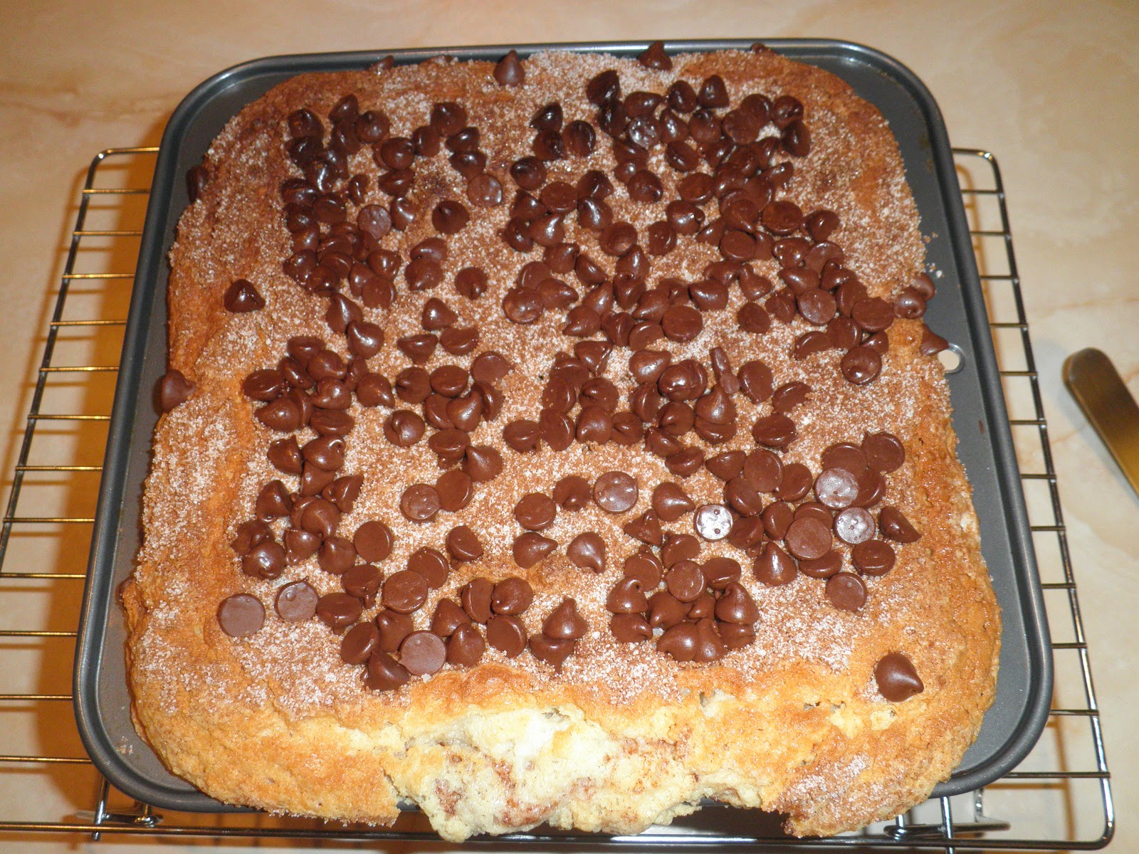 Secrets from the Cookie Princess Chocolate Chip Coffee Cake