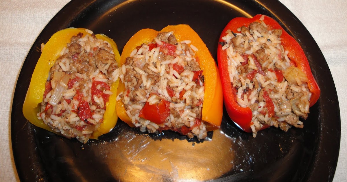 Christine's Pantry Rainbow Pepper Boats