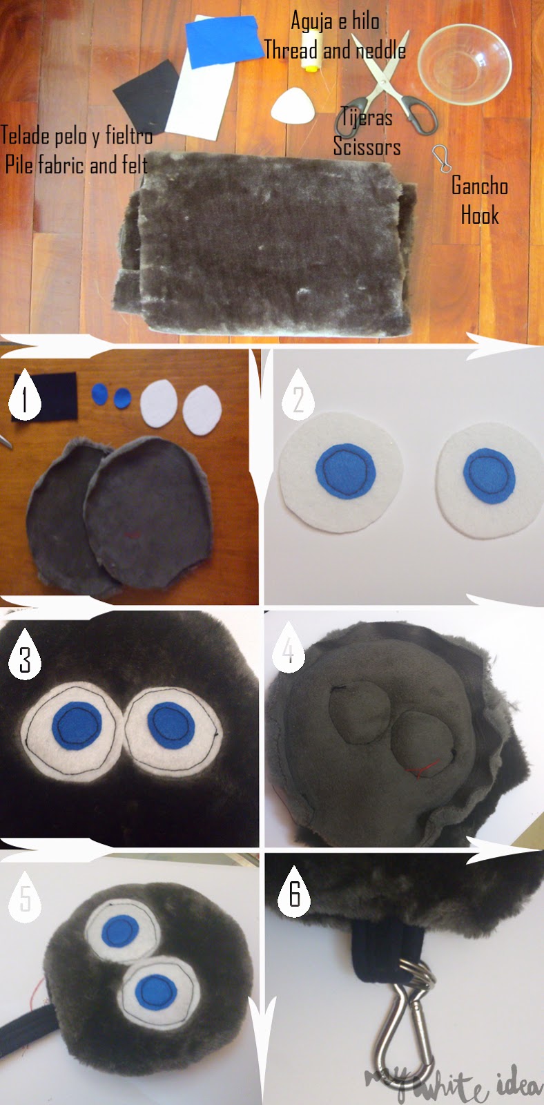 BAG BUGS DIY MY WHITE IDEA DIY