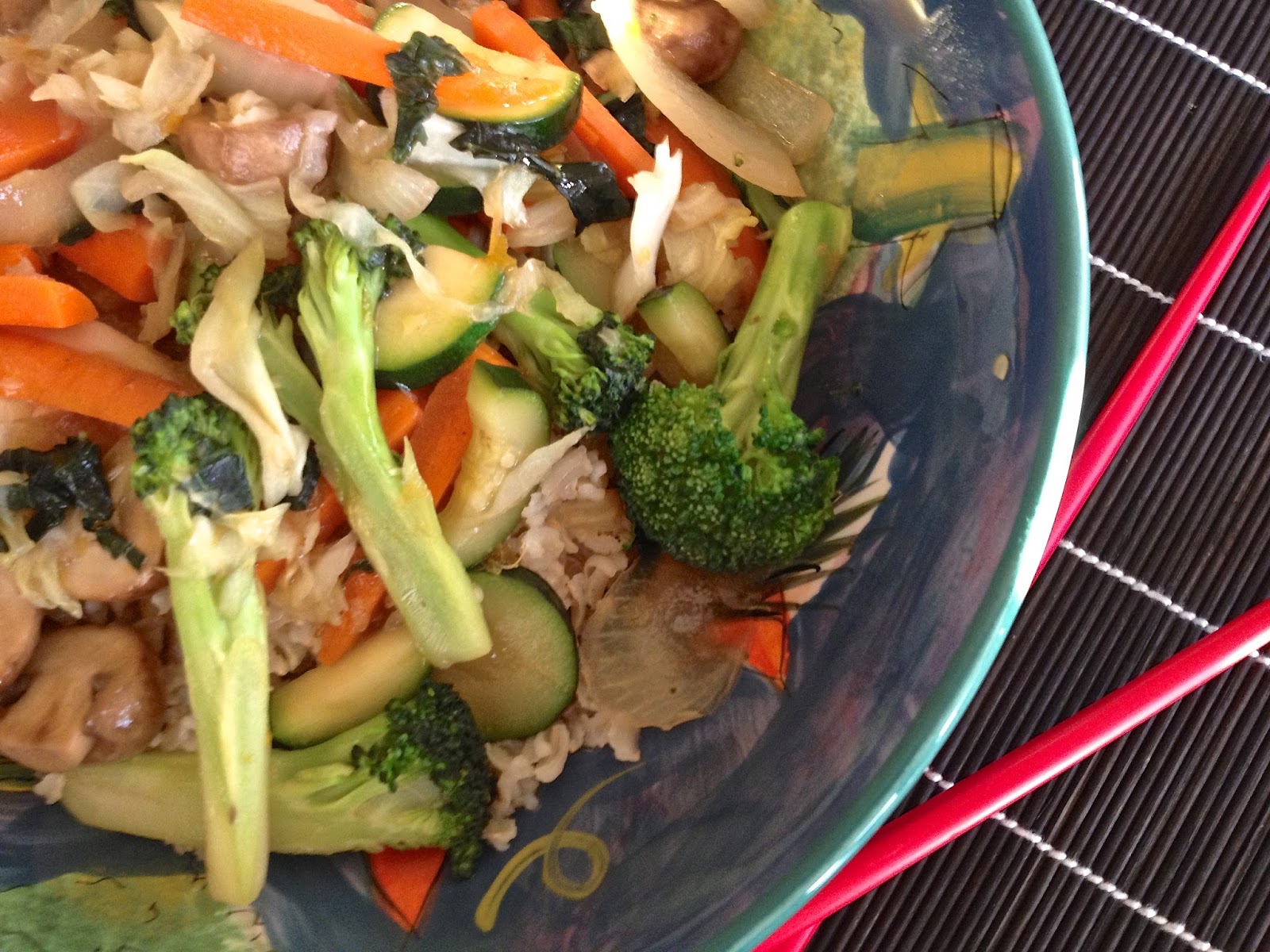 Sweet & Sour Veggies Healthy Journey Cafe