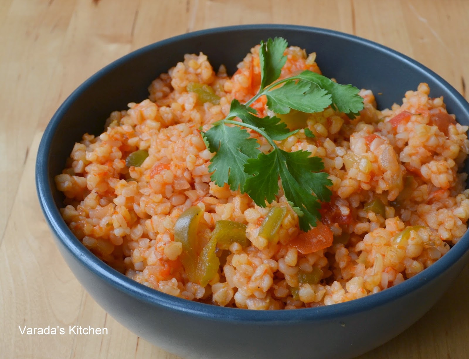 Varada's Kitchen Bulgur Pilav (Pilaf)