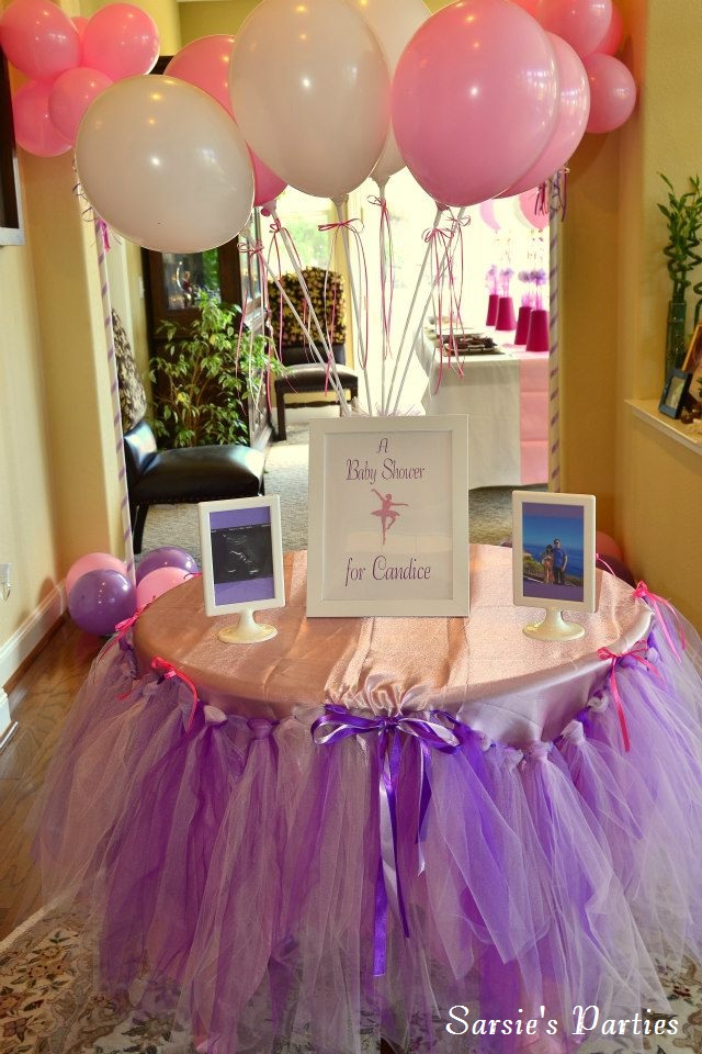 Sarsie's Parties Event Styling and Planning A Ballerina