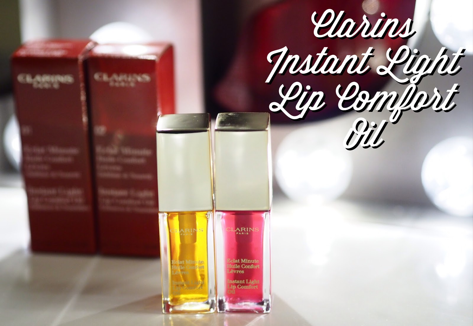 Clarins Instant Light Lip Comfort Oil Get Lippie