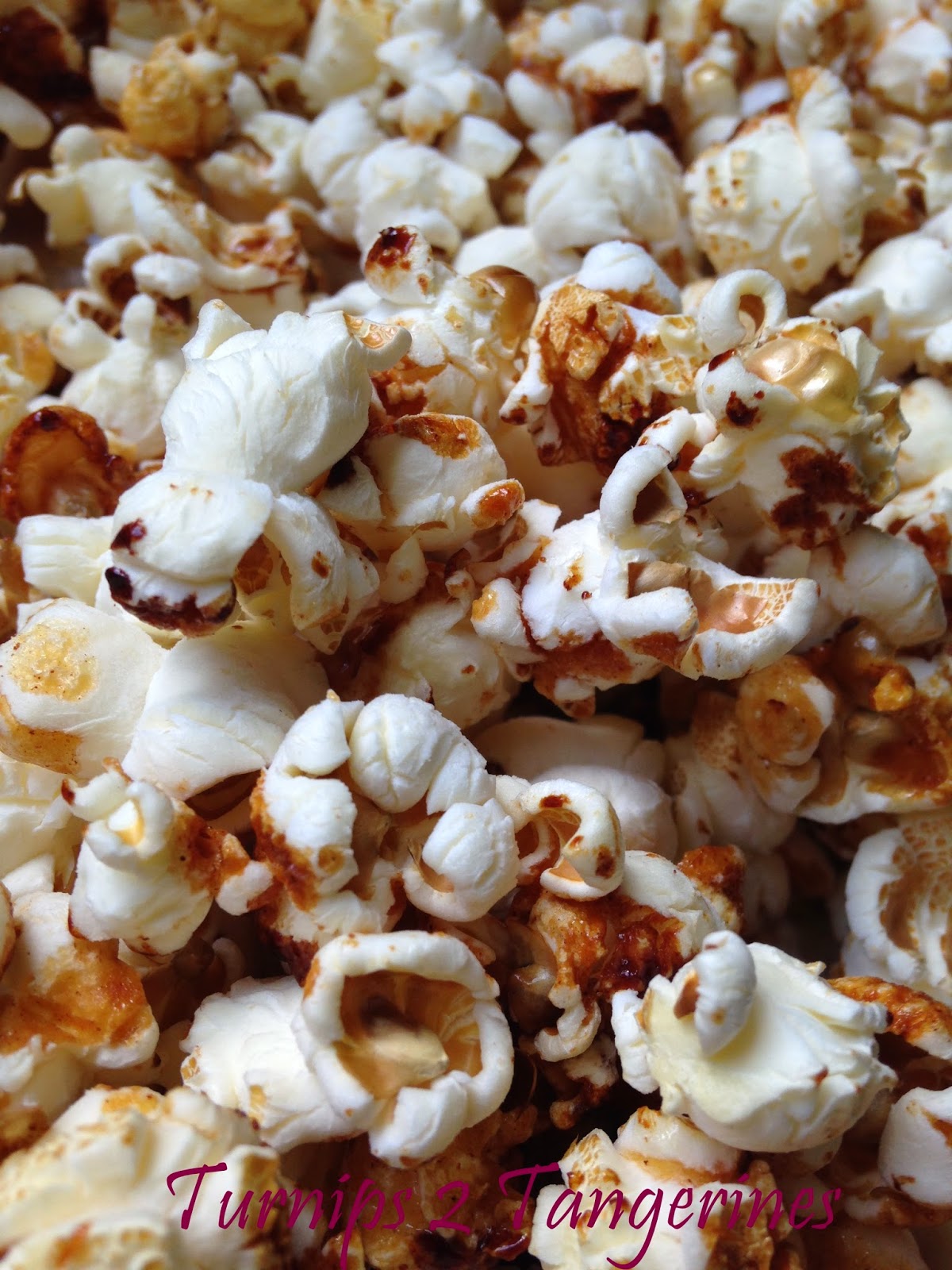 Cinnamon Popcorn Turnips 2 Tangerines