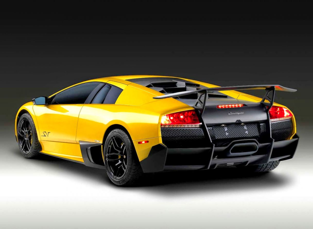 Yellow Racing Lamborghini Murcielago HD Sport Car Wallpaper For