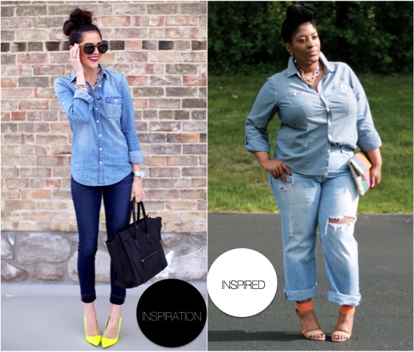 Chambray Series Look 1 Of 3 Style Me Friday W The Fashionista