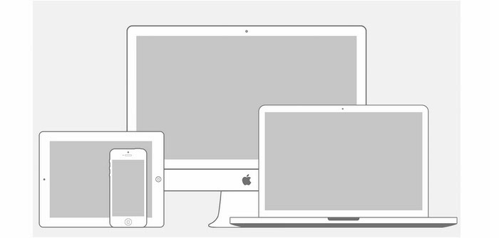 Apple Products Minimal Wireframe Kit (PSD) Apple Products Minimal Wireframe Kit (PSD)